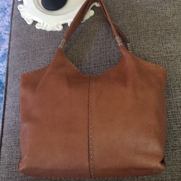 Frye Handbags - Frye Naomi Pickstitch Shoulder Bag Whiskey